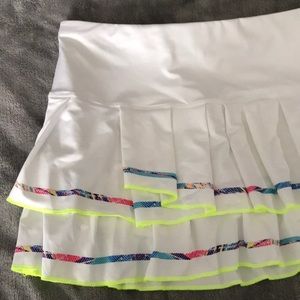 Lucky in Love Tennis Skirt
